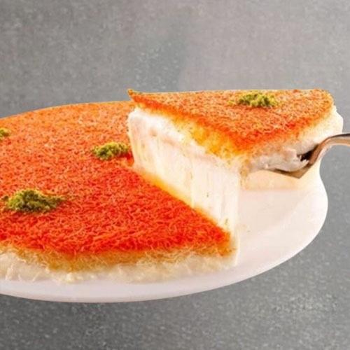 كنافة ناعمة بالجبن تكفي شخصين
