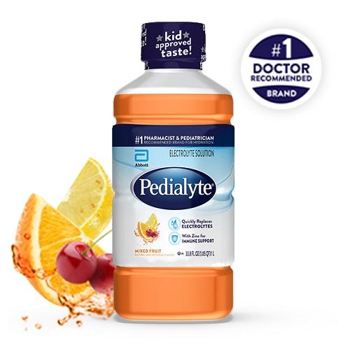 Pedialyte Mix Fruits Used to Prevent Dehydration 200ml
