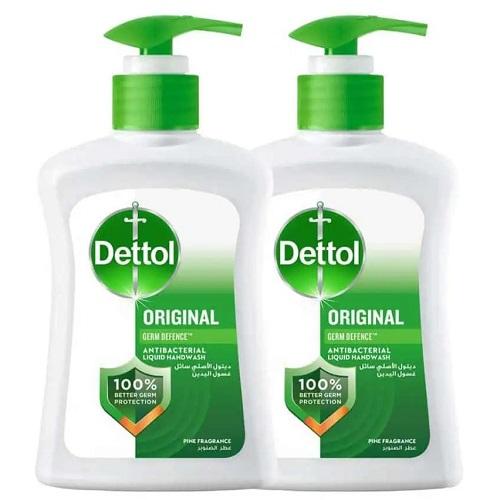 Dettol Original Antibacterial Handwash  200ml 2Pcs