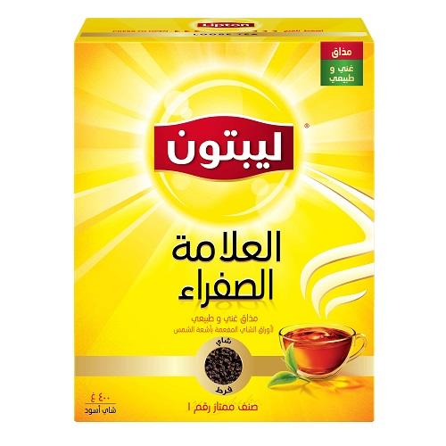 ليبتون شاي العلامة الصفراء 400جم