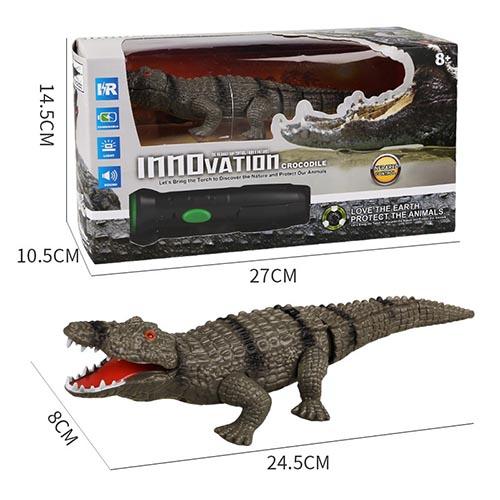 Electronic Crocodile Toy with Remote Control No.9985