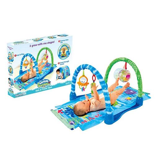 مفرش بيبى ازرق رقم.63505