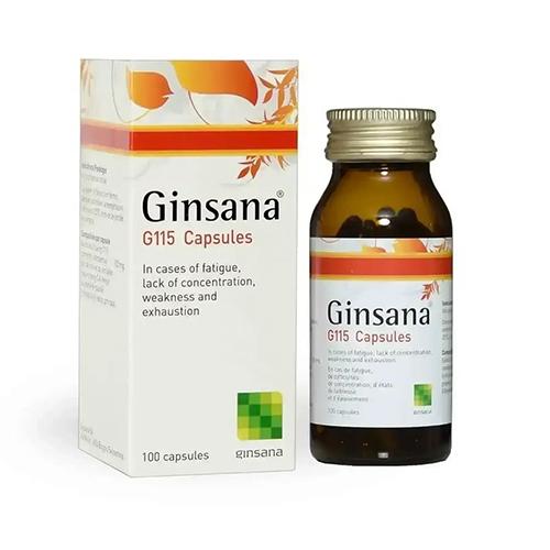 Ginsana for Overall Health and Enhance Immunity100Capsules