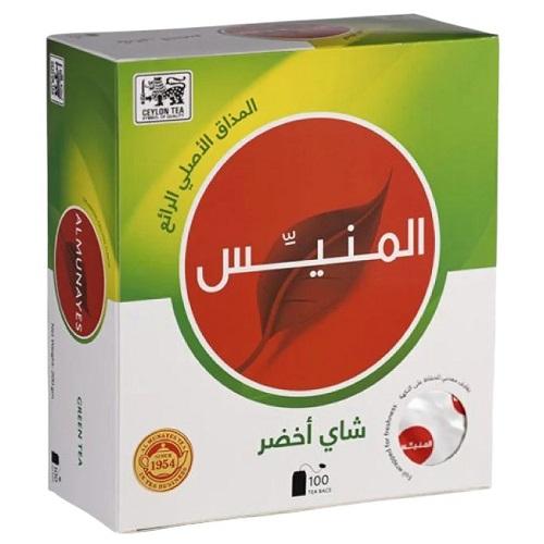 Al Munayes Ceylon Green Tea 2g 100Bags