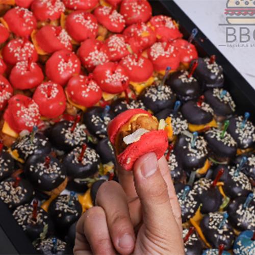 طبق بيبي برجر للتقديمات والمناسبات