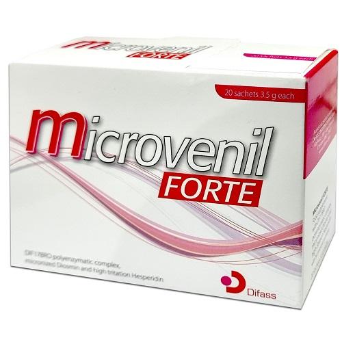 Microvenil Forte Anti Inflammatory Food Supplement for Hemorrhoids 20Sachets