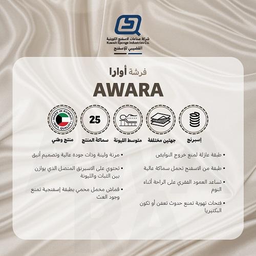 Awara Spring Mattress 200x100x25cm