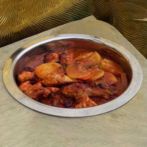 Oven Baked Chicken Tray with Potatoes