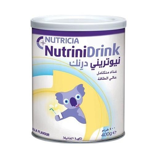 Nutrini Drink Milk for Natural Growth Support from 1to12Years Vanilla Flavor 400g