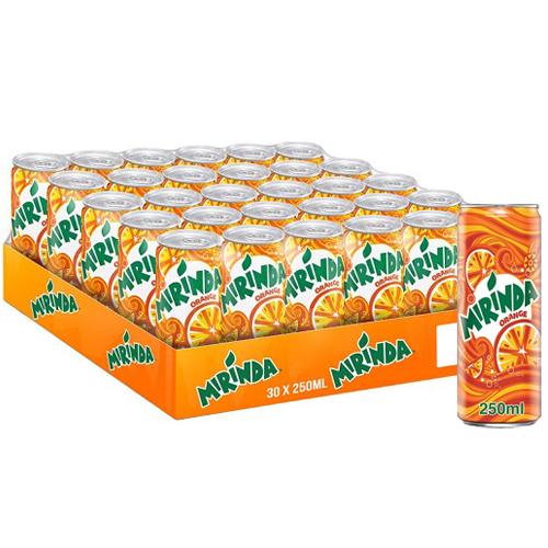 Mirinda Soft Drink Orange Flavor 250m 30Pcs