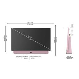 سكاي وورث تلفزيون FHD اندرويد محمول 24بوصة وردي موديل رقم.LED-24LP60G-P