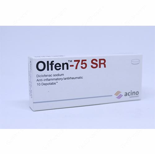 Olfen 75 SR Anti inflammatory and Anti rheumatic 10Tablets