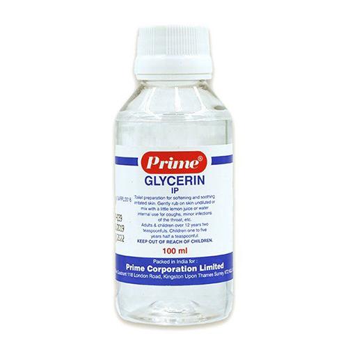 Prime Glycerin IP Effective Moisturizer for Softening and Soothing Dry and Irritated Skin 100ml