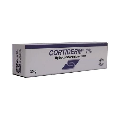 Cortiderm 1% Cream 30Gm