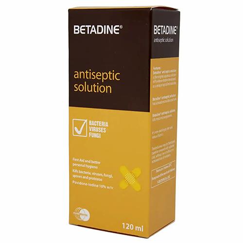 Betadine Antiseptic Solution 10% 120ml
