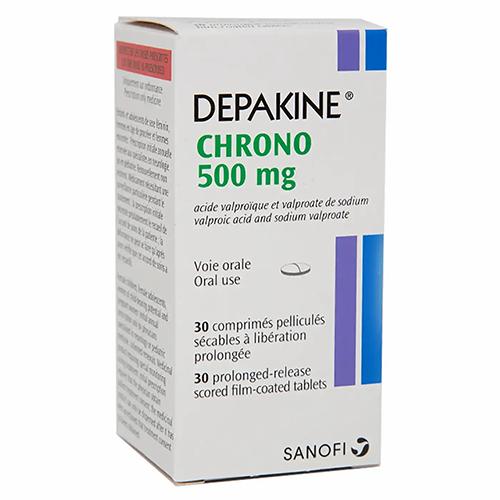 Depakine Chrono 500mg SR 30Tablets