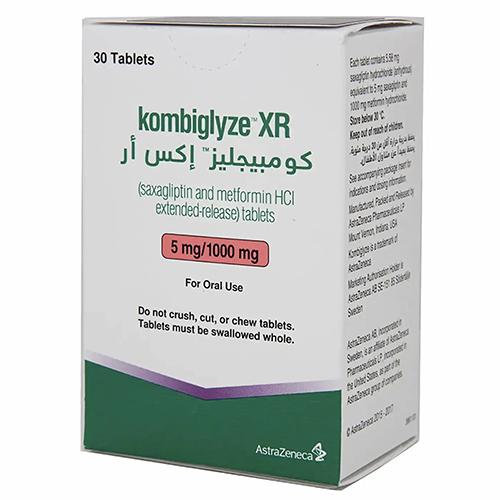 كومبيجلايزا اكس ار 5مجم/1000مجم 30قرص