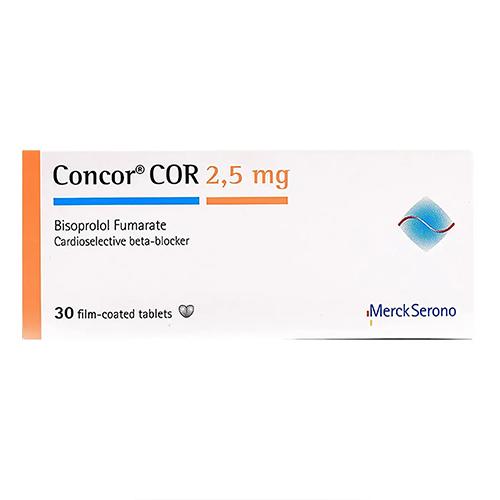 Concor Cor 2.5Mg 30 Tablets