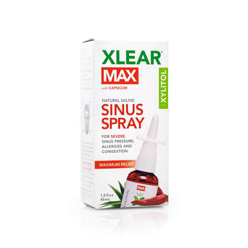 Xlear Max Sinus Spray with Capsicum Congestion Relief 45ml