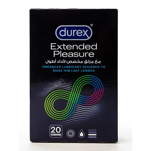 Durex Extend Pleasure Condoms 20Pcs