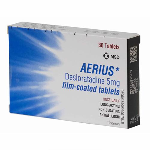 Aerius 5mg 30Tablets