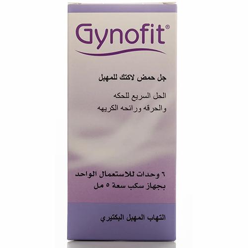 جينوفيت جل حمض لاكتك مرطب للمهبل 5مل 6حبة