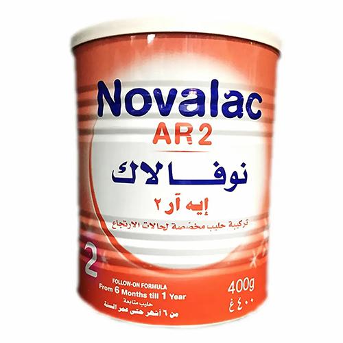 نوفالاك ايه ار 2 حليب الاطفال للارتجاع 400جم