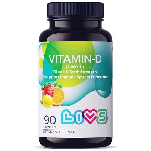 Livs Vitamin D 2000Iu 90Gummies