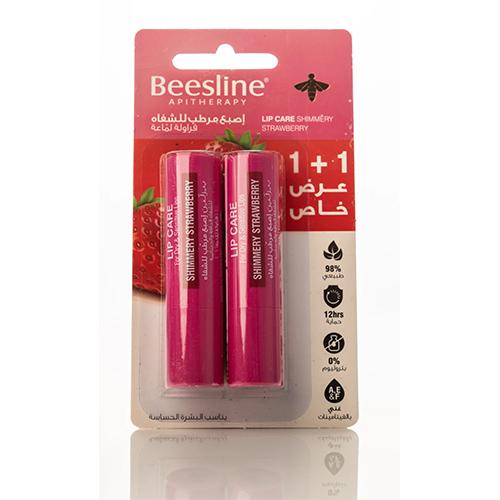 Beesline Lip Stick Strawberry 4Gm 1+1Offer