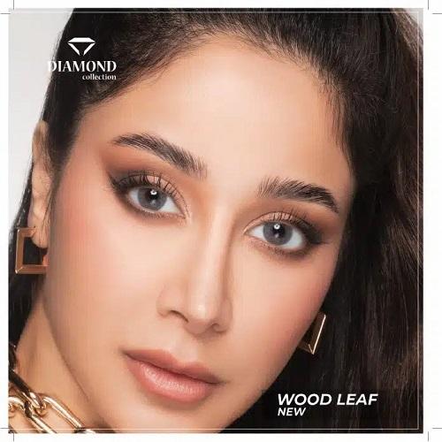 Bella Diamond Monthly Contact Lenses Wood Leaf