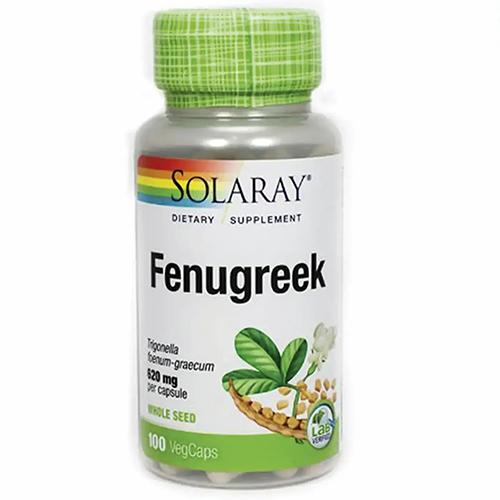 Solaray Fenugreek 620mg 100Capsules