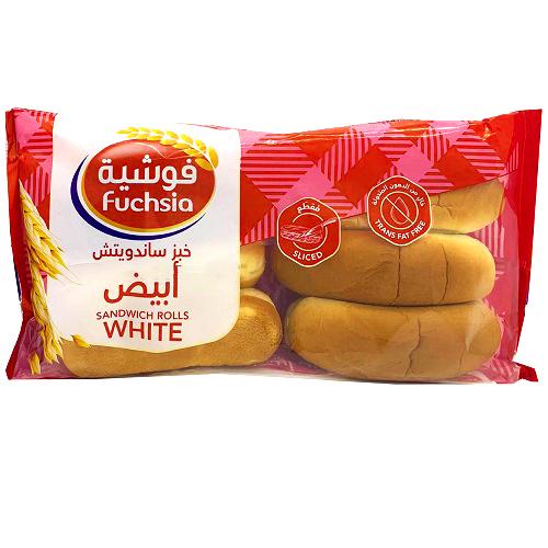 Fuchsia Sandwich Rolls White 6Pcs 330g