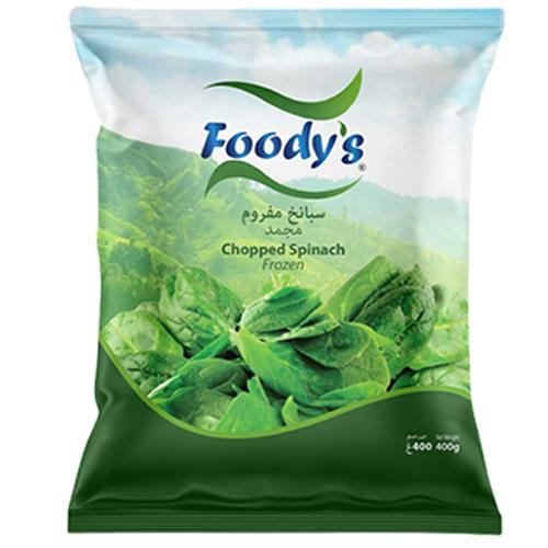 Foody's Chopped Spinach 400g