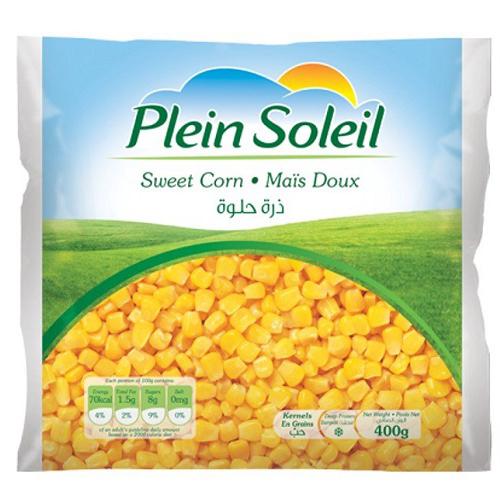 Plan Soleil Frozen Sweet Corn 400g