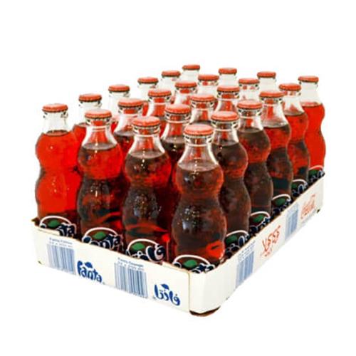 Fanta Soft Drink Strawberry Flavor 250ml 24Pcs