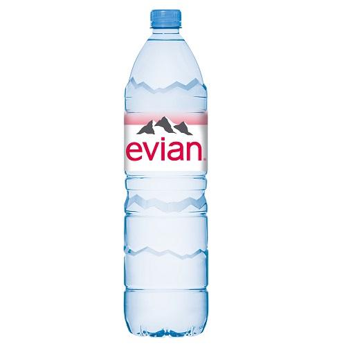 Evian Natural Mineral Water 1.5Ltr