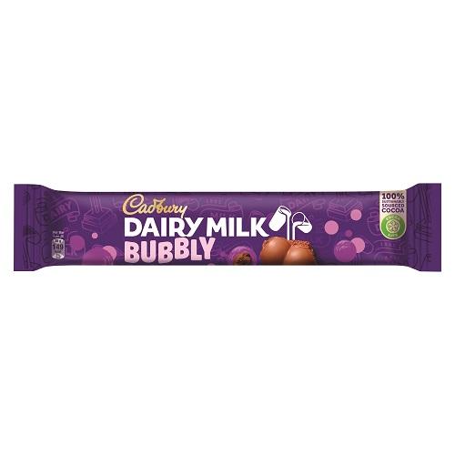 Cadbury Dairy Milk Bubbly Chocolate 28g