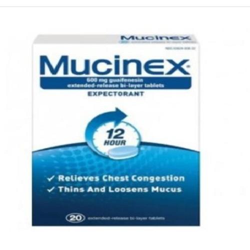 Mucinex 600mg 20Tablets