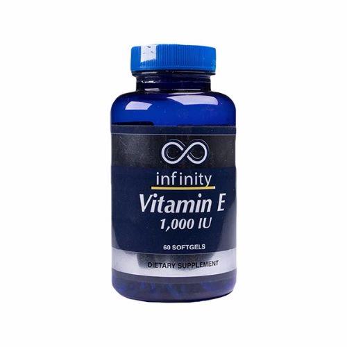 Infinity Vitamin E 1000IU 60Softgels Capsules