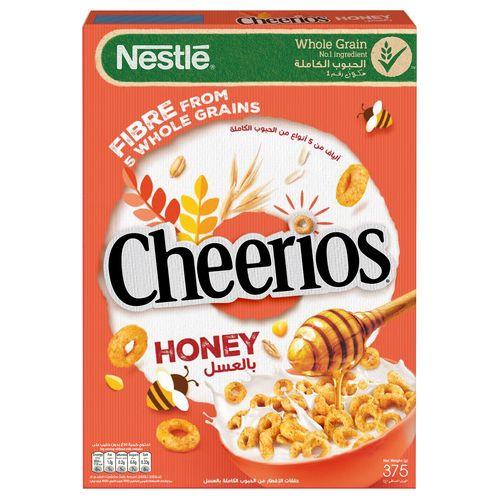 Nestle Cheerios Honey Breakfast Cereal 375g