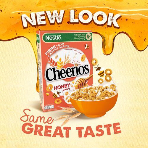 Nestle Cheerios Honey Breakfast Cereal 375g