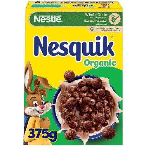 Nestle Nesquik Organic Crunchy Chips Chocolate Flavor 375g