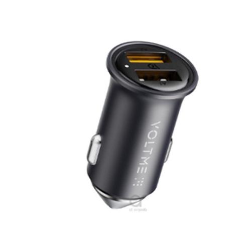 فولتمي كازو شاحن سيارة AA24 ثنائي المنفذ USB ازرق 24واط رقم.15669