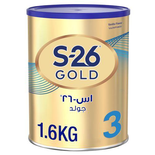S 26 Gold 3 Milk Formula to Healthy Growth for Children from1to3Years 1.6Kg