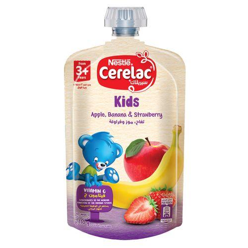 Nestle Cerelac Apple Banana & Strawberry from 3 Years 110g