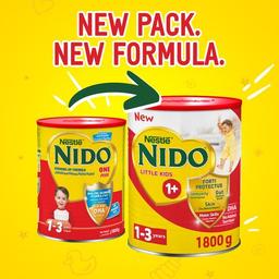Nestle Nido1+ Formula Milk Powder to Promote Children Growth from 1to3Years 1800g