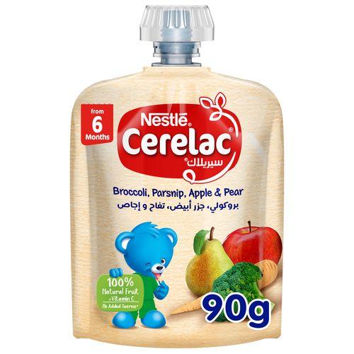Nestle Cerelac from 6Month Broccoli Parsnip Apple and Pear 90g