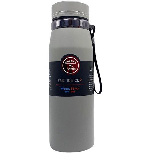 Vacuum Stainless Steel Thermos Gray Model No.1568-5