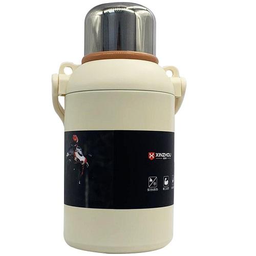 Stainless Steel Thermos Beige Model No.1568-10