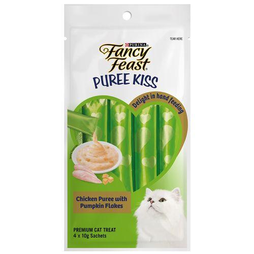 Fancy Feast Puree Chicken with Pumpkin 10g 4Pcs 